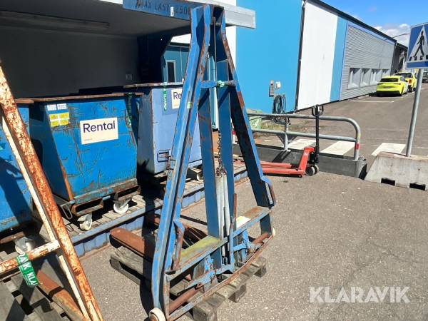 Pallgafflar för kran Joma SLG25