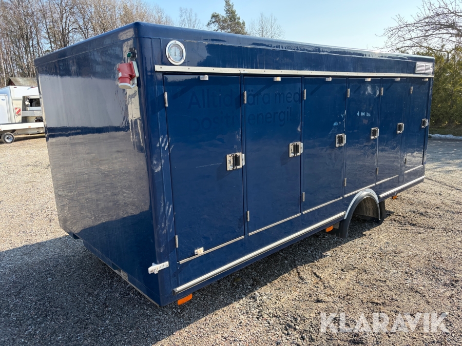 Kyl/frysskåp till transportbil Freezevan ApS