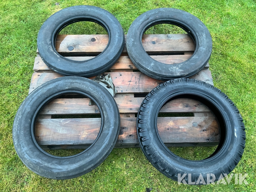 Framdäck Trellborg & Continental 4st. 4.00 x 15