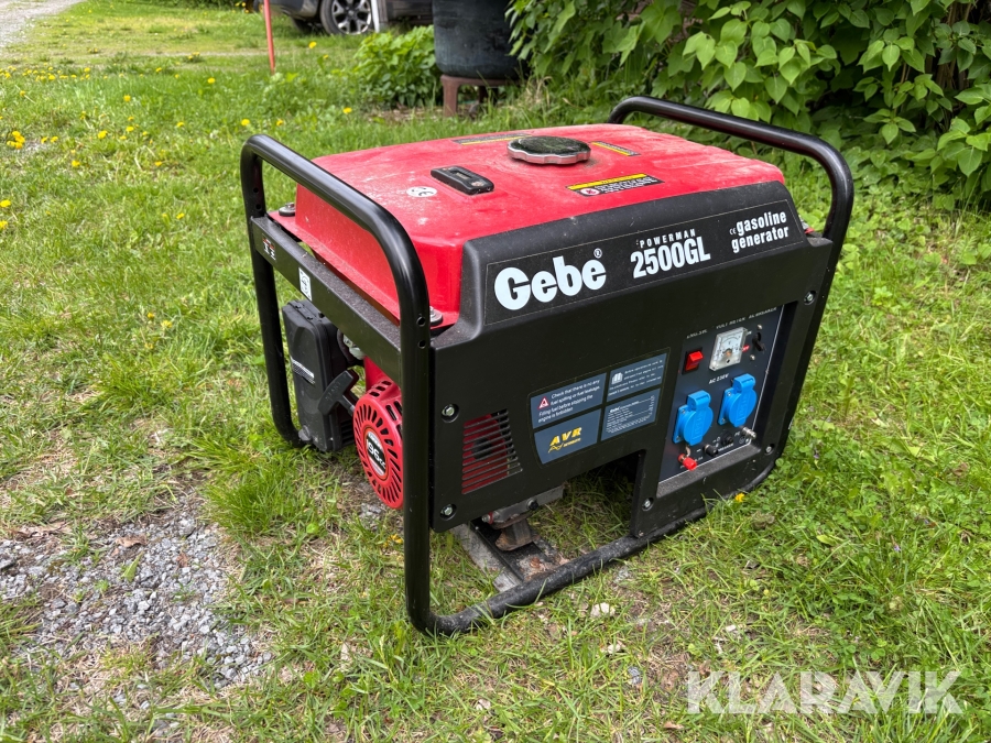 Generator Gebe Powerman 2500GL