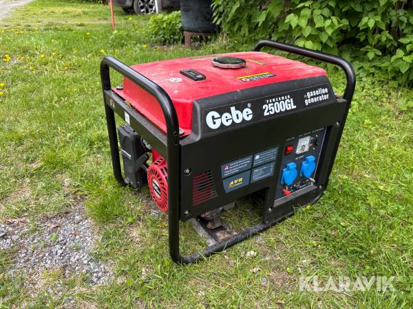 Generator Gebe Powerman 2500GL