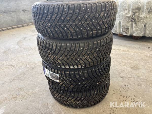 Dubbade vinterdäck Goodyear UltraGrip artic 2 4st