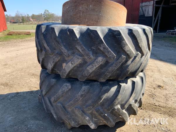 Dubbelmontage Goodyear 600/65R38