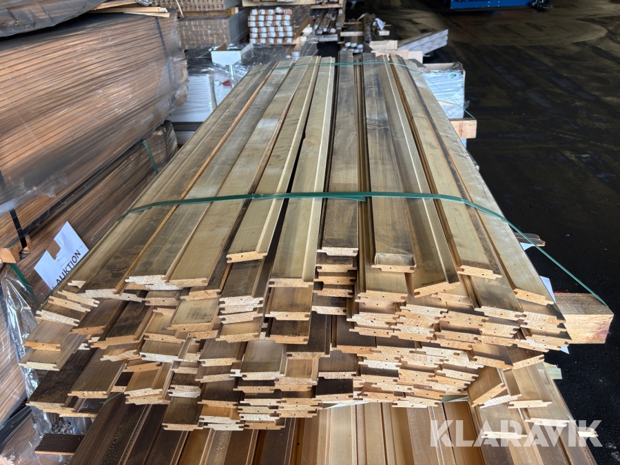 Bastupanel asp 12x57mm x 150mm