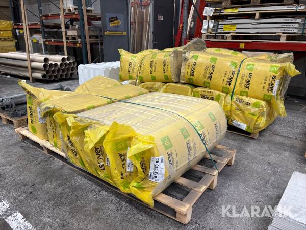 Isolering Isover Ljudskiva stål c450 - 16 paket