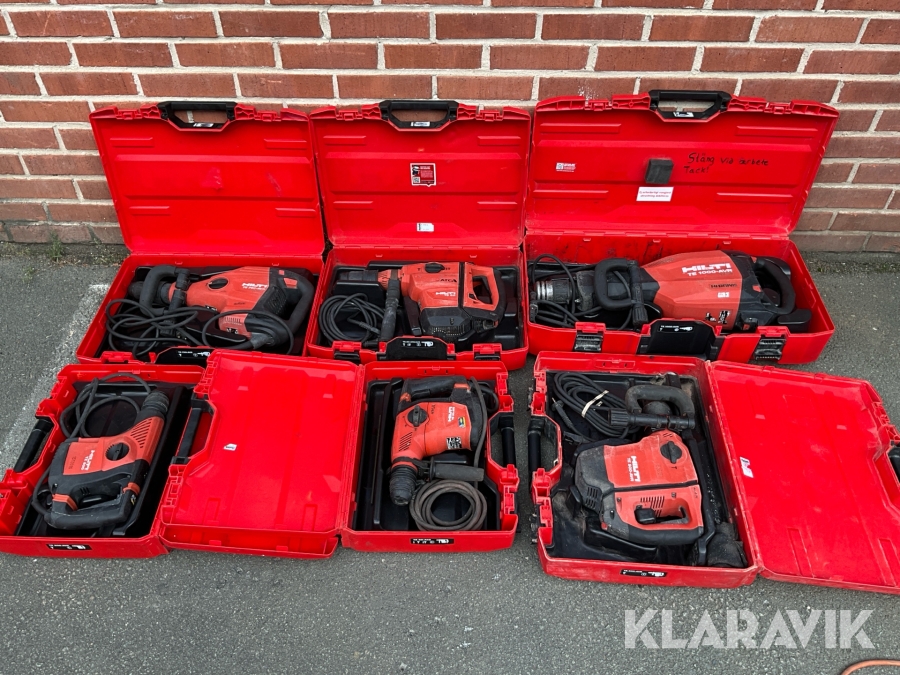 Bilningsmaskin / borrhammare Hilti 6st