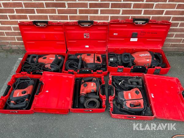 Bilningsmaskin / borrhammare Hilti 6st