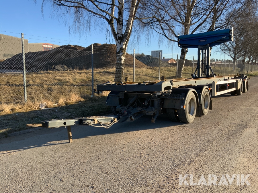 Lastväxlarsläp med HyCover rulltäckning HÄRRYDA HLBBS-360-S