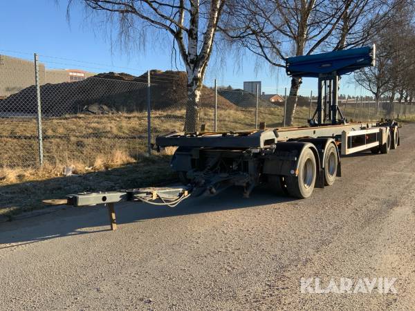 Lastväxlarsläp med HyCover rulltäckning HÄRRYDA HLBBS-360-S