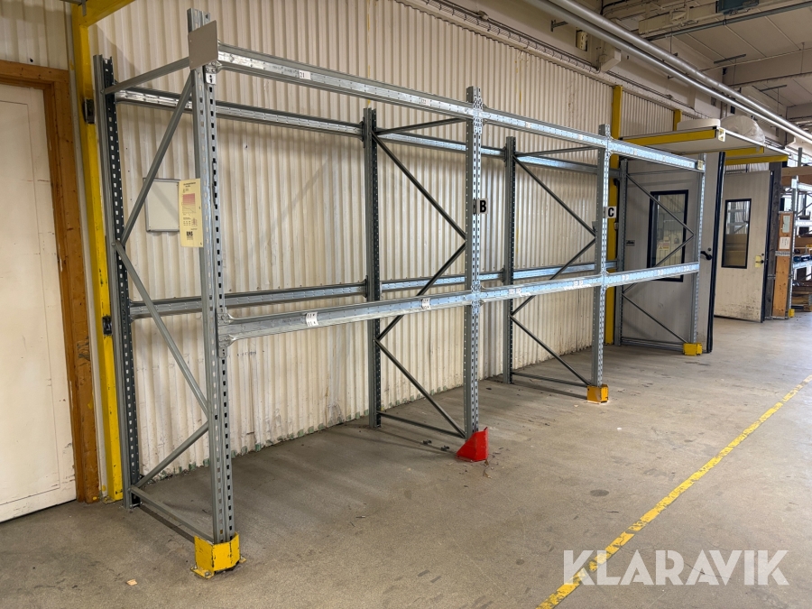 Pallställage 21 pallplatser