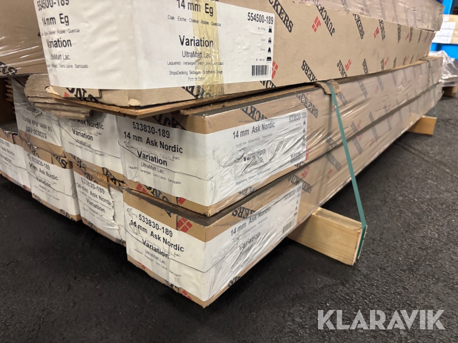 Golv Junckers Ask Variation 14x129x1830mm 15,12kvm