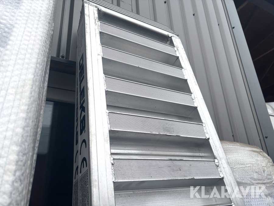 Lastramper Deleks 2,5 m aluminium