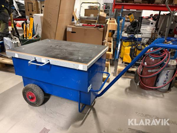 Verktygsvagn KM med hjul och handtag