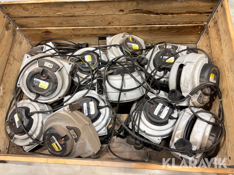 Kabelvindor 15 m Mavel 12st