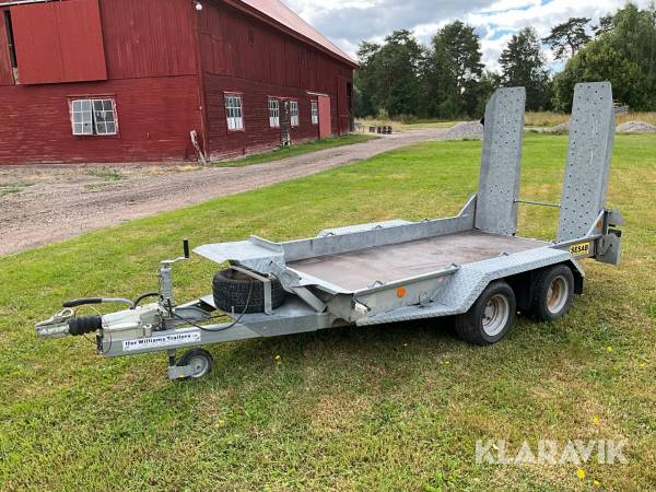 Maskinsläp Ifor Williams 1400kg