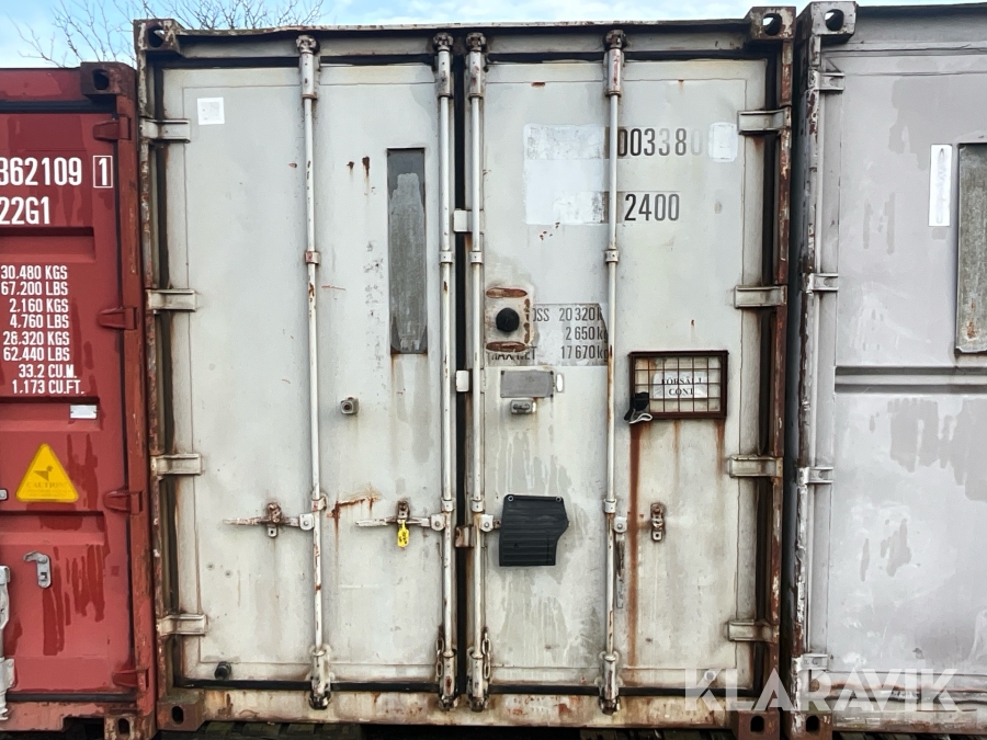 Sjöcontainer 20 fots