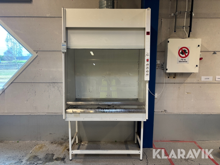 Dragskåp med utsugsfläkt