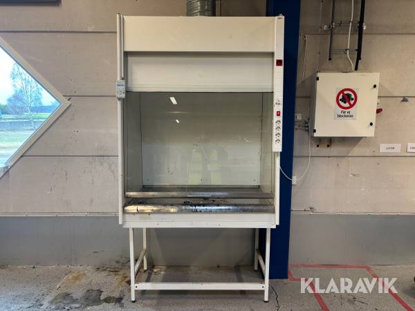 Dragskåp med utsugsfläkt