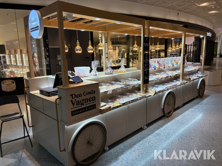 Specialtillverkad försäljningsvagn