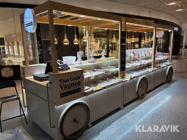 Specialtillverkad försäljningsvagn