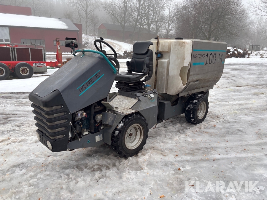 Fodertruck HG Freder 100M 1250L med blandare 