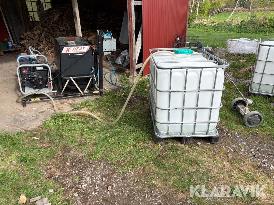Ogräsbekämpning K-vagnen K-heat