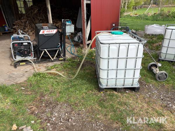 Ogräsbekämpning K-vagnen K-heat