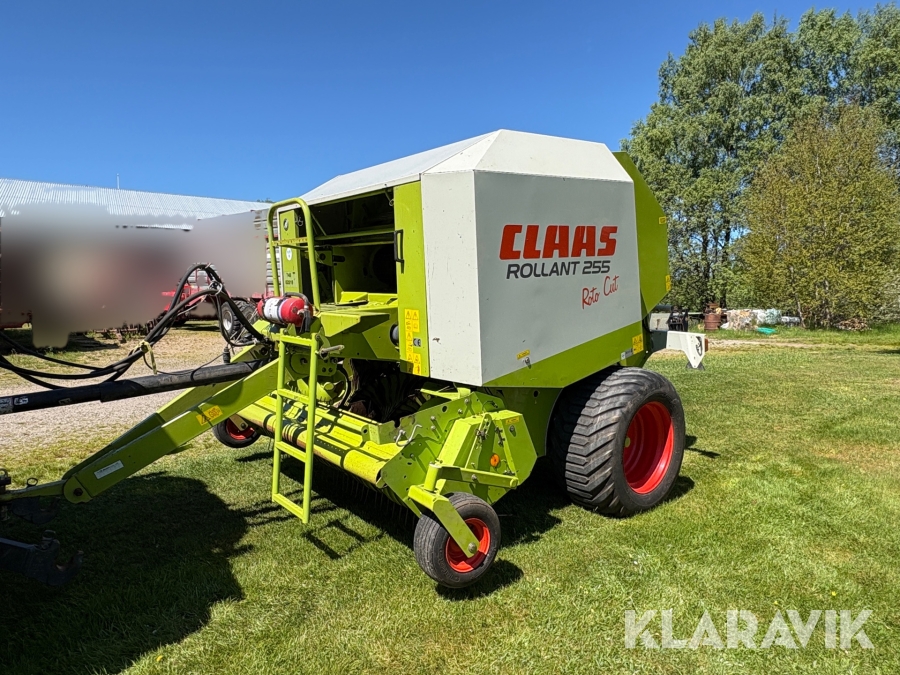 Balpress Claas Rollant 225 roto cut med manöverbox