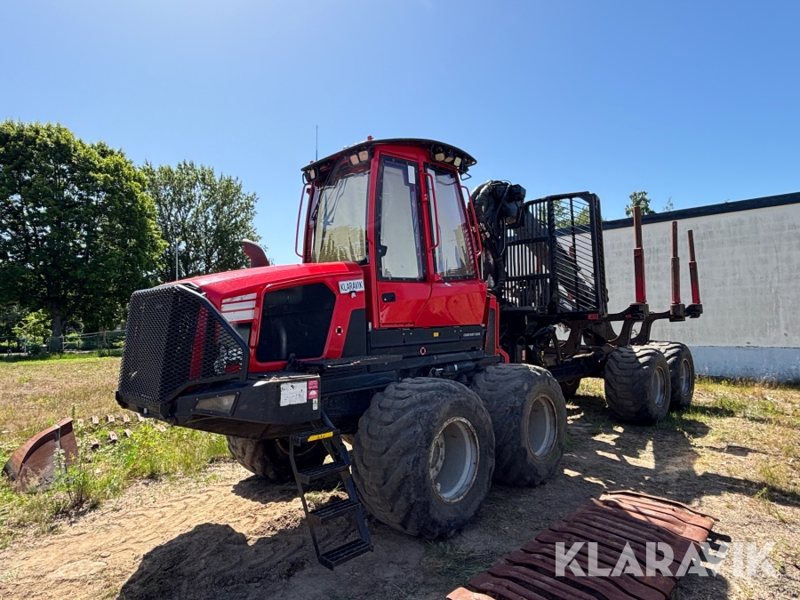 Skotare Komatsu 855.2 med band, 2 gripar och papphållare