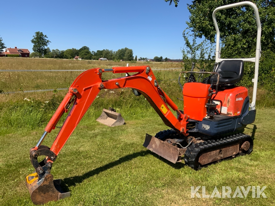Minigrävare Kubota K008-3