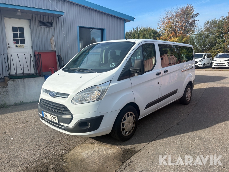 Minibuss Ford Transit Custom 2,0 TDCi Selectshift 9-sitsig