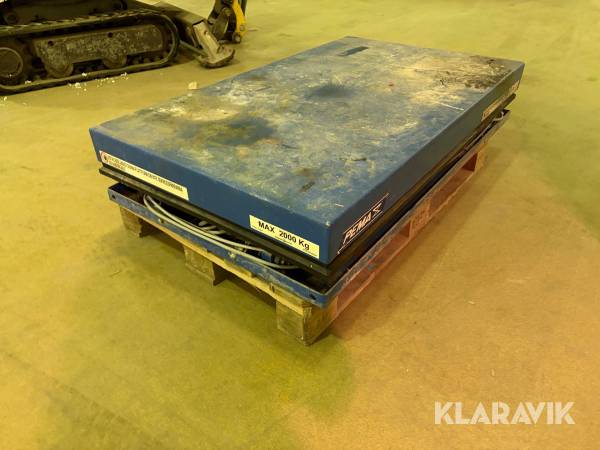 Lyftbord Pema 2 ton