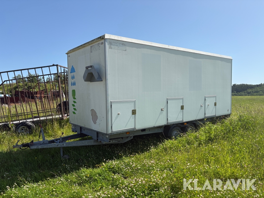 Wc & Duschbod /vagn 3 toaletter och dusch