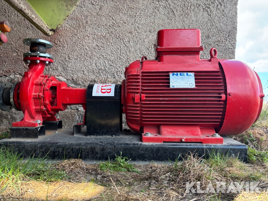 Elmotor med vattenpump NEL 280S M2