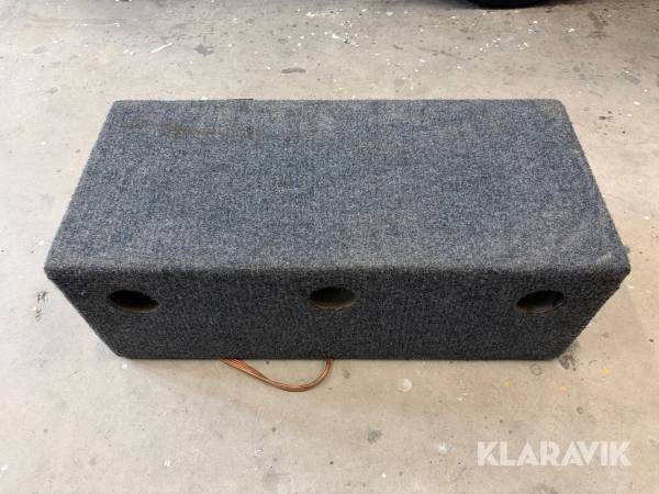 Baslåda Nakamichi/Fischer med slutsteg