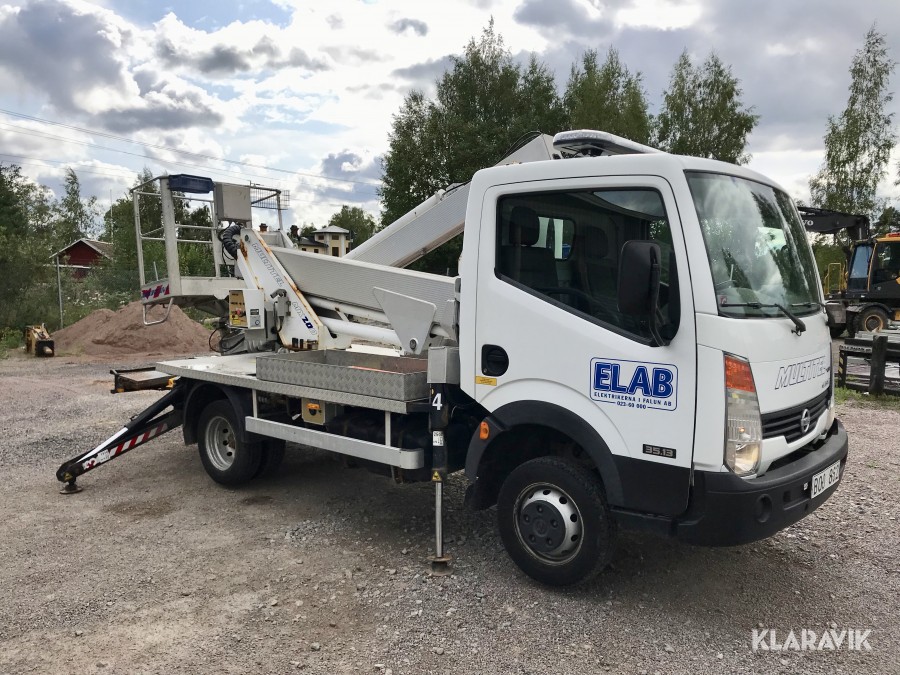 Liftbil Nissan Cabstar 20 meter