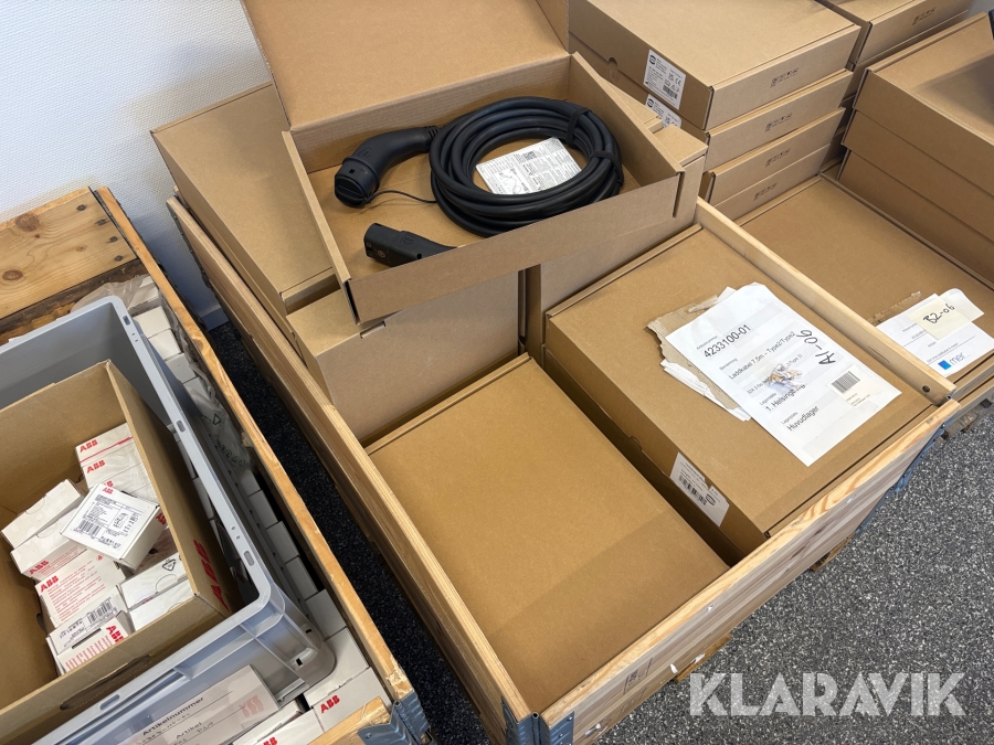 Laddkabel elbil Harting Mode 3 T2-T2 7,5m