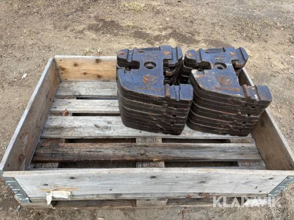 Traktorvikter New Holland 10 st