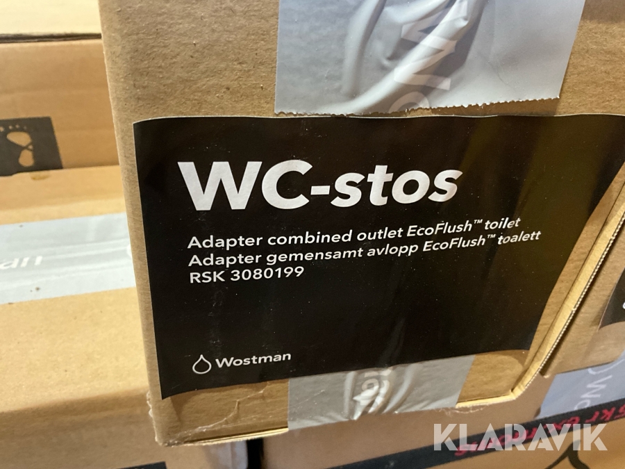 Toalettstol Wostman Ecoflush, Gnesta, Klaravik auktioner
