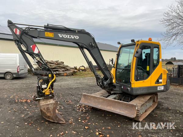 Grävmaskin Volvo EC55B