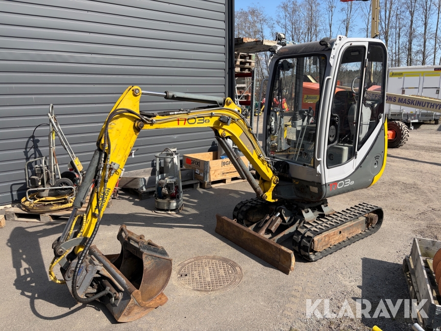 Grävmaskin Wacker Neuson 1703 RD