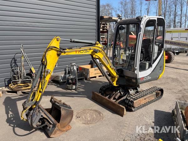 Grävmaskin Wacker Neuson 1703 RD