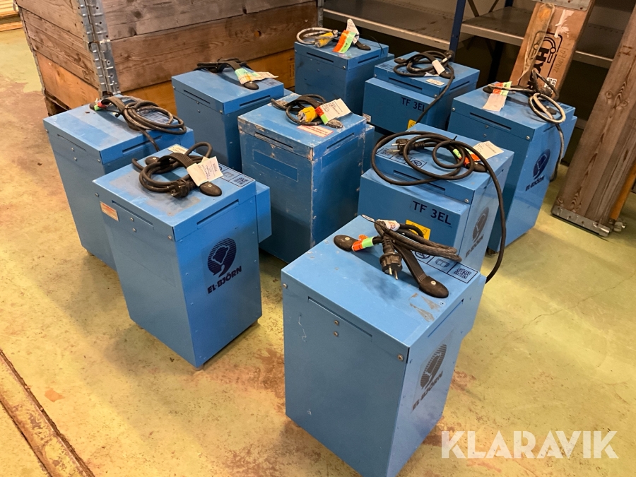 Värmefläkt El-Björn TF3 EL 9st