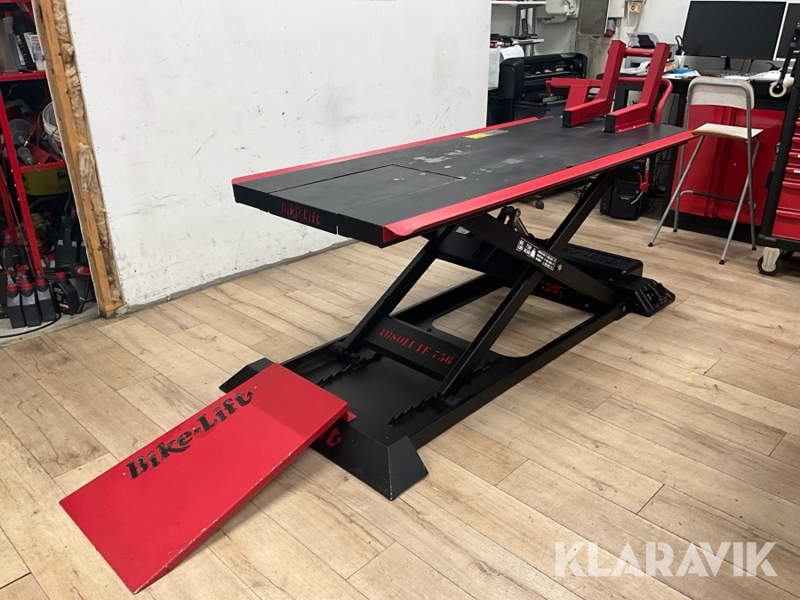 MC-lyft Bike Lift Absolut 756 med Hjulklämma W-40