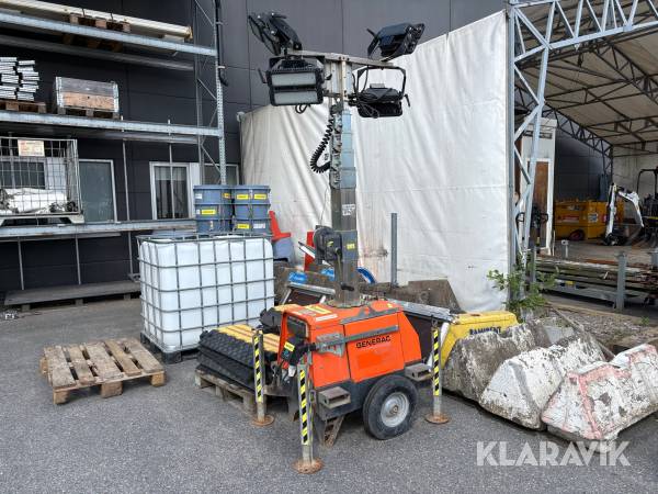 Belysningsmast Generac Tower Light 7 m