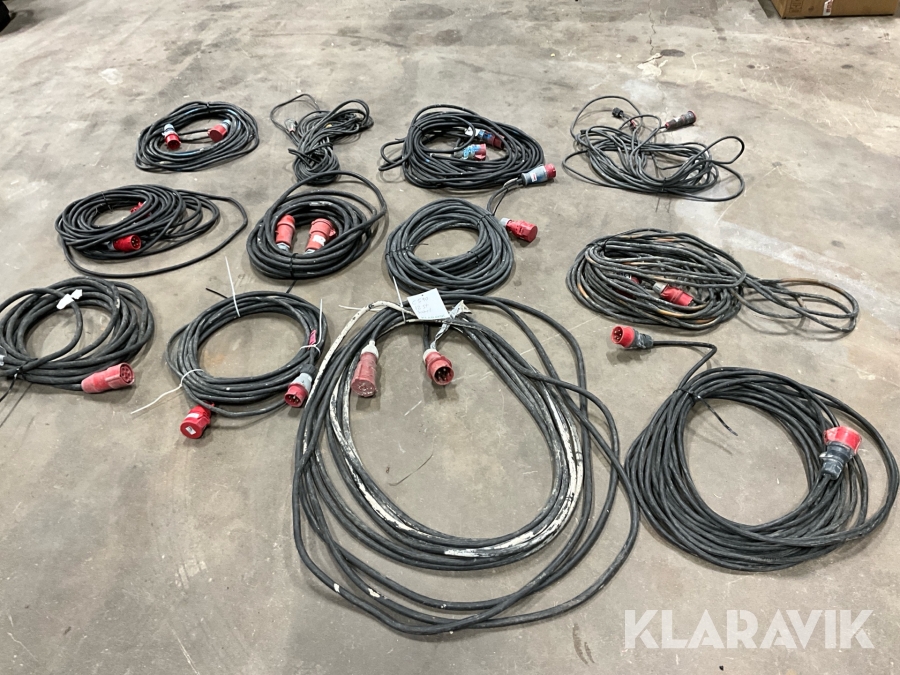 Diverse kablar 12st