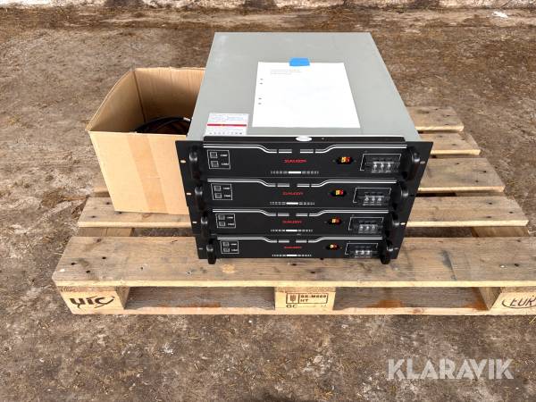 Litiumbatterier Sunwoda LFP-typ 2,5 kWh 4 st