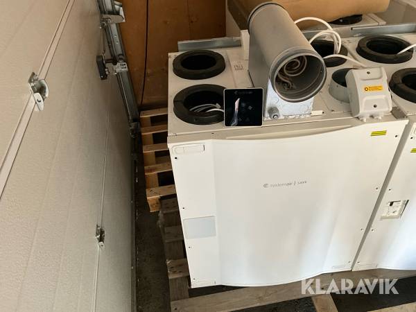 Ventilationsaggregat Systemair Save VTC 200 5st