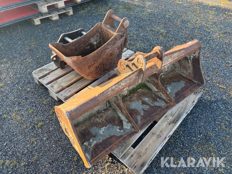 Skopor Rhinox/Scott 2st med snabbfäste