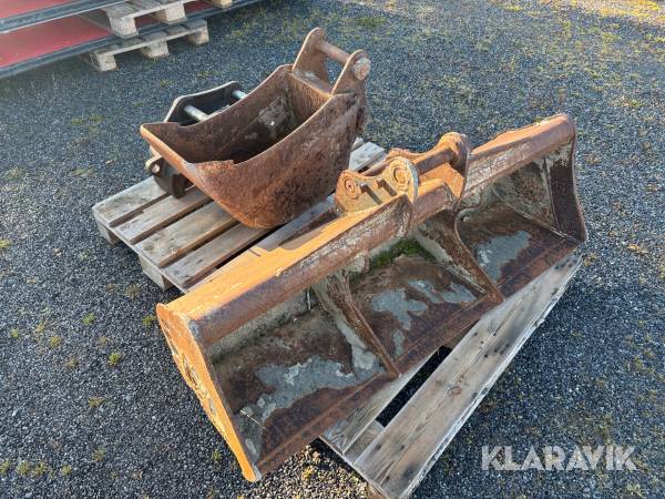 Skopor Rhinox/Scott 2st med snabbfäste